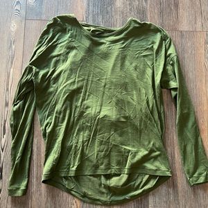 Lulu Long Sleeve Backless Top